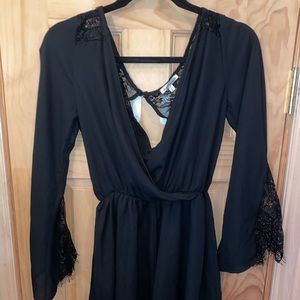 Long sleeve romper